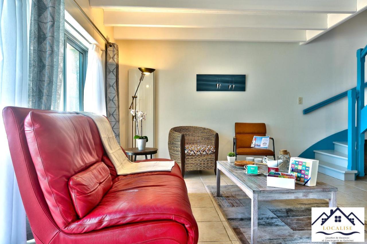 Localise - M3A La Maison Du Pecheur Au Guilvinec - Chambres Vue Mer - A 20M De La Mer Situee A La Pointe De Men Meur - Tout A Pied, Plage, Port, Centre, Commerces, Marche - Wifi Inclus - Linge De Lit Inclus - Jardin Clos - En Option , Menage Et Servi 외부 사진