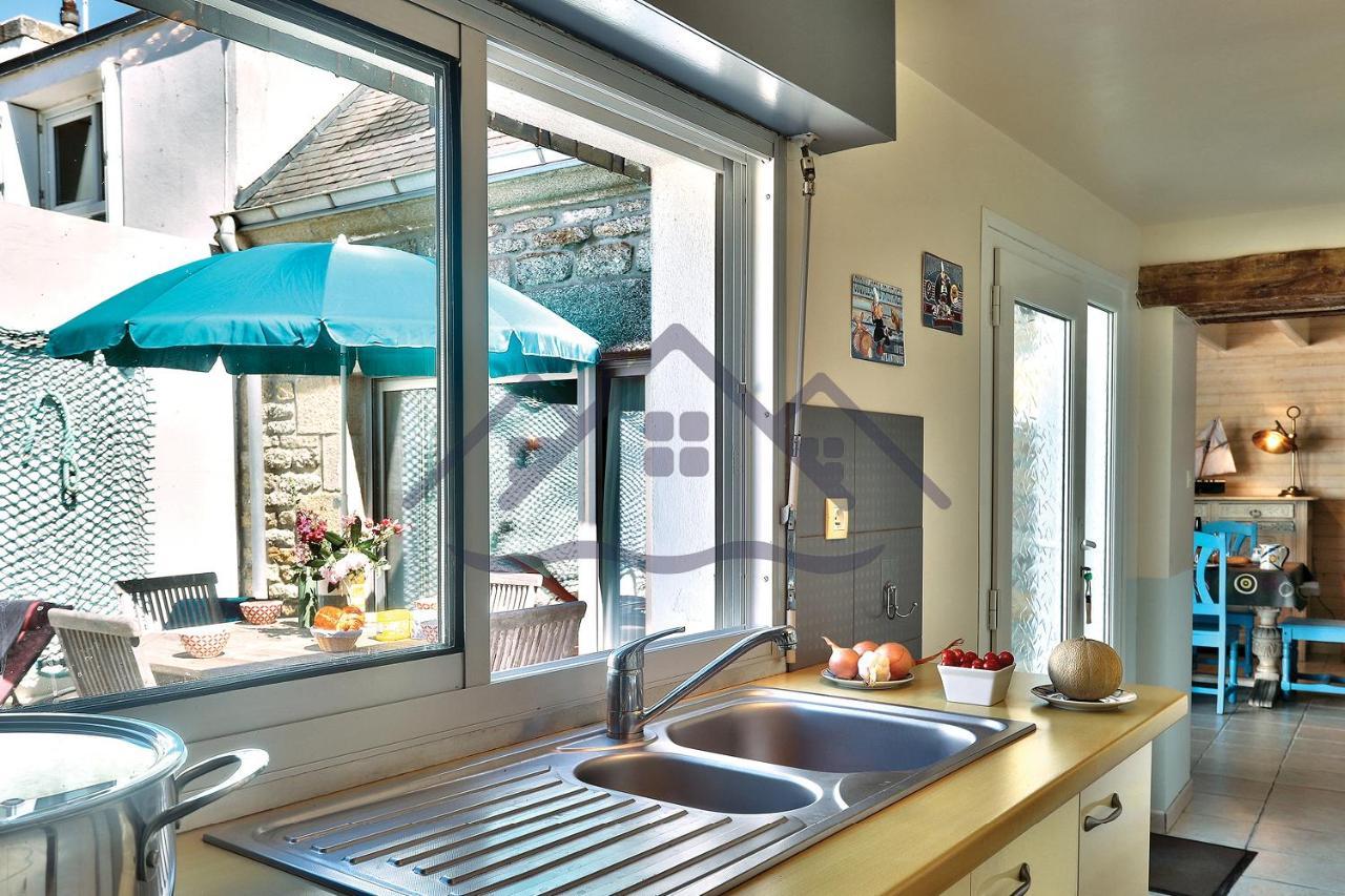 Localise - M3A La Maison Du Pecheur Au Guilvinec - Chambres Vue Mer - A 20M De La Mer Situee A La Pointe De Men Meur - Tout A Pied, Plage, Port, Centre, Commerces, Marche - Wifi Inclus - Linge De Lit Inclus - Jardin Clos - En Option , Menage Et Servi 외부 사진