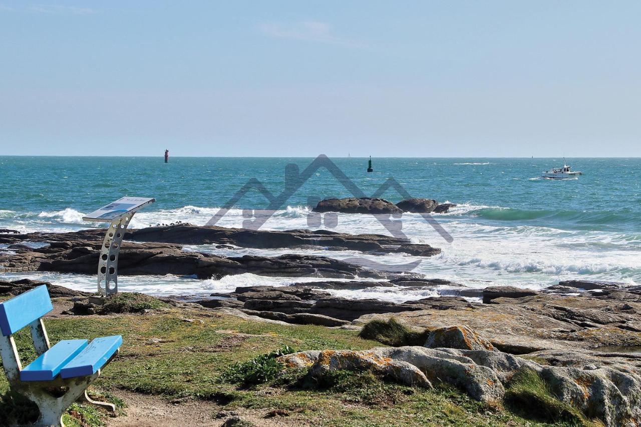 Localise - M3A La Maison Du Pecheur Au Guilvinec - Chambres Vue Mer - A 20M De La Mer Situee A La Pointe De Men Meur - Tout A Pied, Plage, Port, Centre, Commerces, Marche - Wifi Inclus - Linge De Lit Inclus - Jardin Clos - En Option , Menage Et Servi 외부 사진